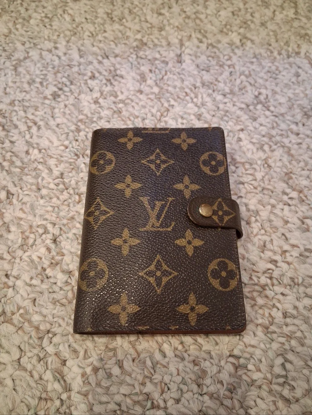 Louis Vuitton Monogram PM Pocket Planner Notebook w/ Accessories